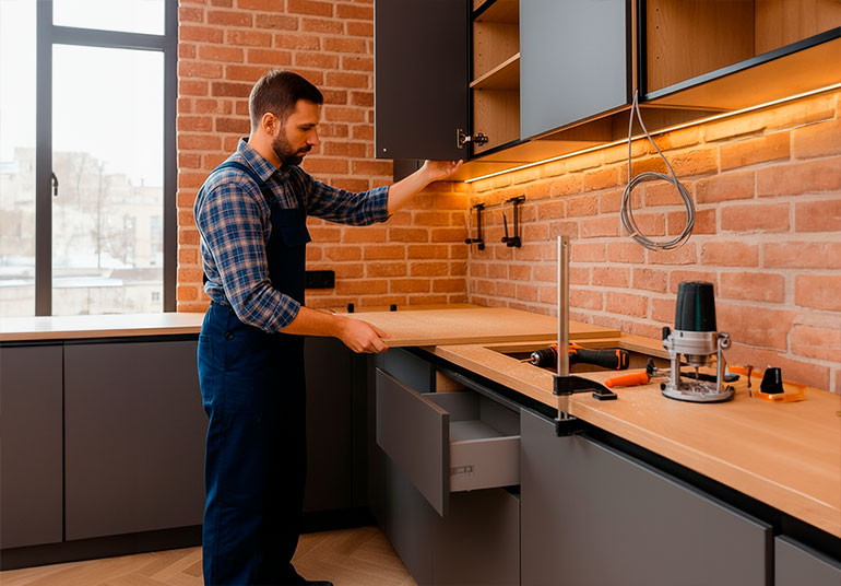 Навеска фасадов